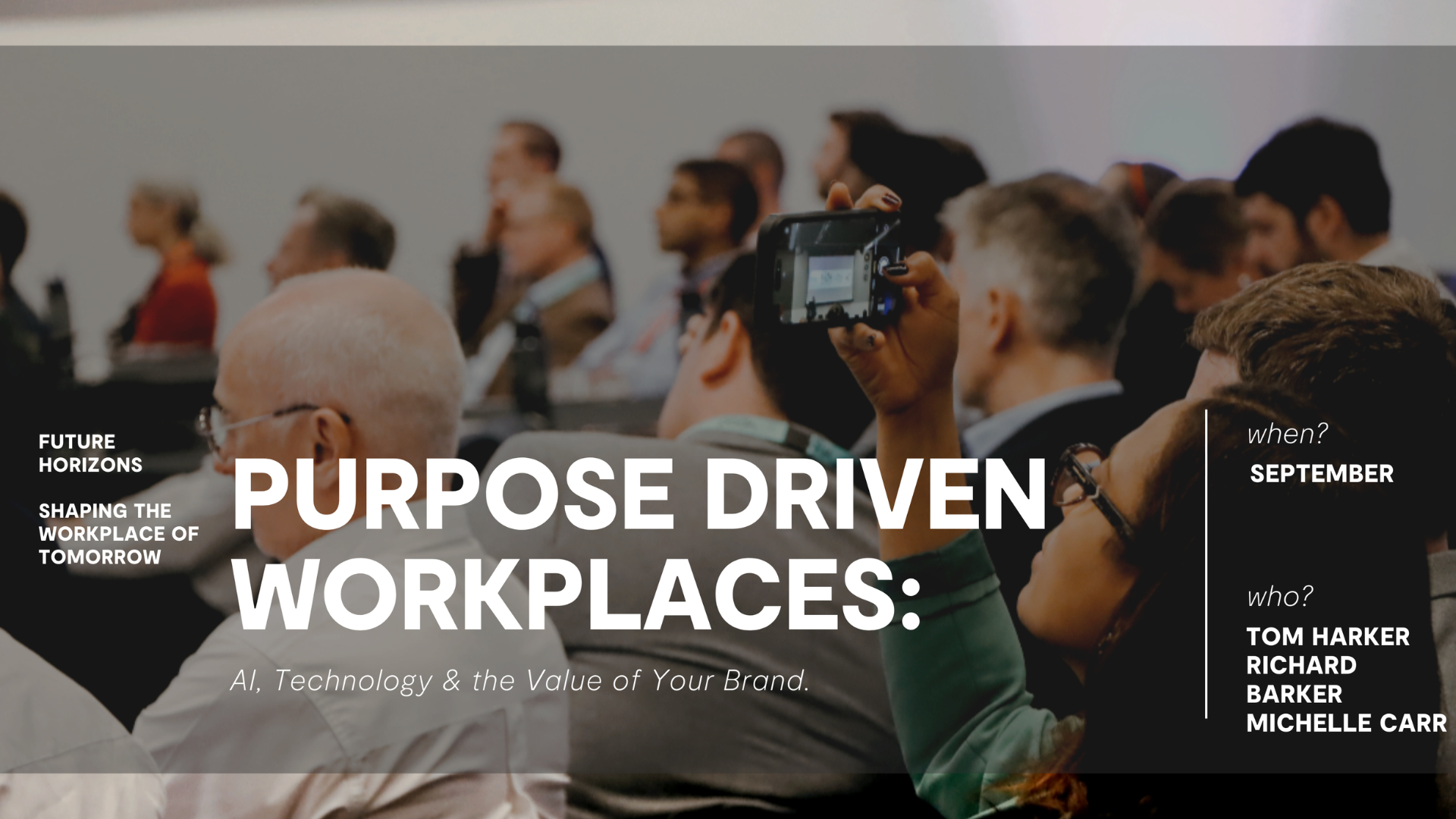Future Horizons: Purpose Driven Workplaces